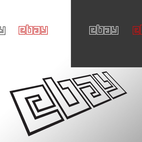 99designs community challenge: re-design eBay's lame new logo! Réalisé par sandesigngeo