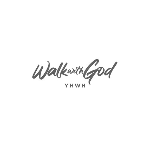 Walk With God Minimalist Luxury Logo for a Modern Faith & Fashion Brand Design by sammynerva