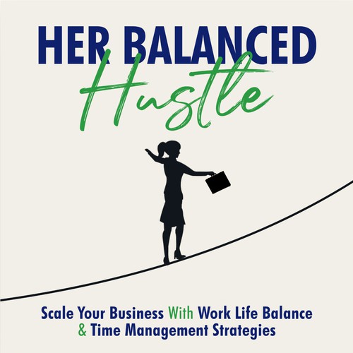 Her Balanced Hustle Cover Art Design by OnnoRokom