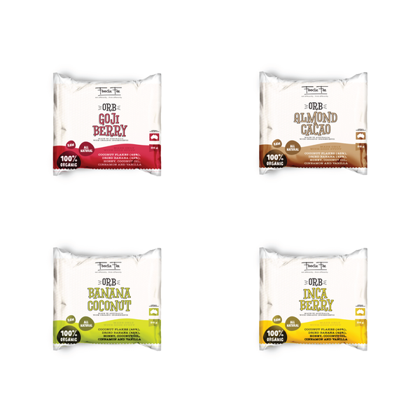 Design by Aiona titled "Foodie Fee packaging design"