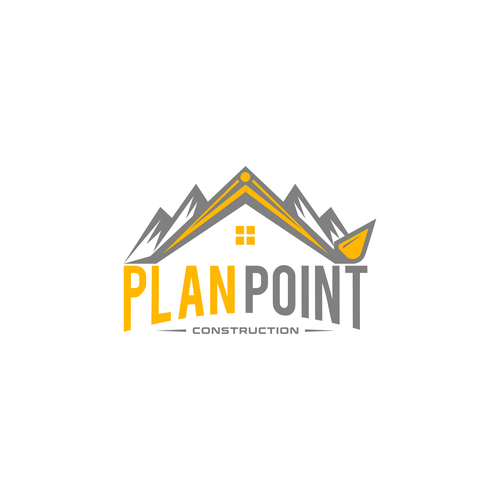 PlanPoint Construction Logo Needs A Remodel Design by iamJ