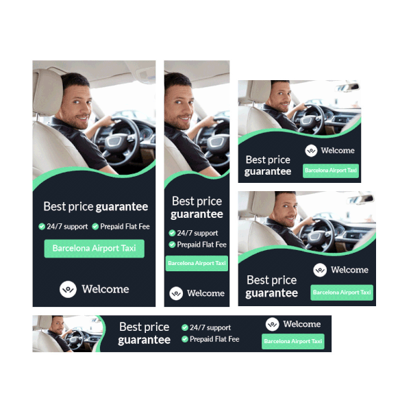 Design by ♛amoxiciline titled "Create powerful - high converting Ad Banners for Welcome"