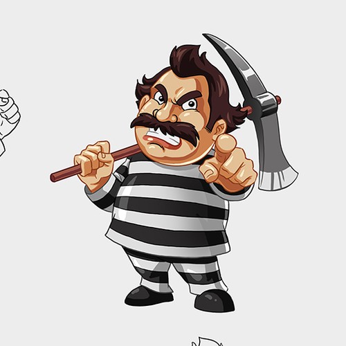 Create a capturing game character! Design by Roni Saptoni