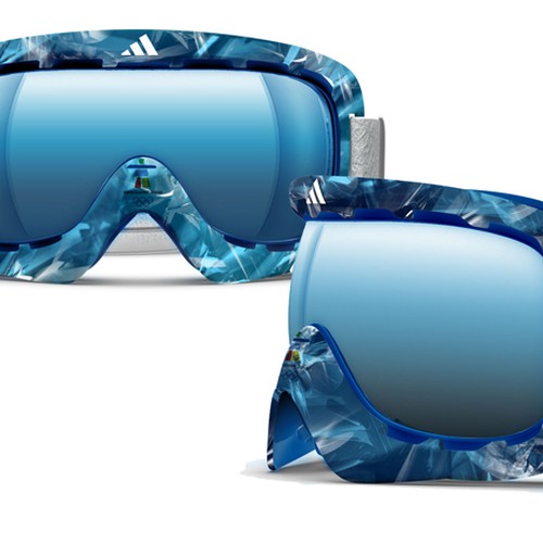 Design adidas goggles for Winter Olympics Design by Nap