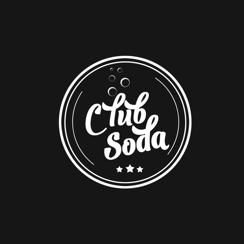 Soda Shop logo for the name Club Soda! | Logo design contest