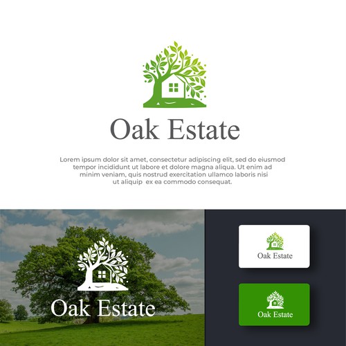 Design a logo for our new land estate! Design by ILHAM AFRORA