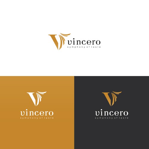 Making a logo in a restaurant (Name is VINCERO) Design by bohemianz