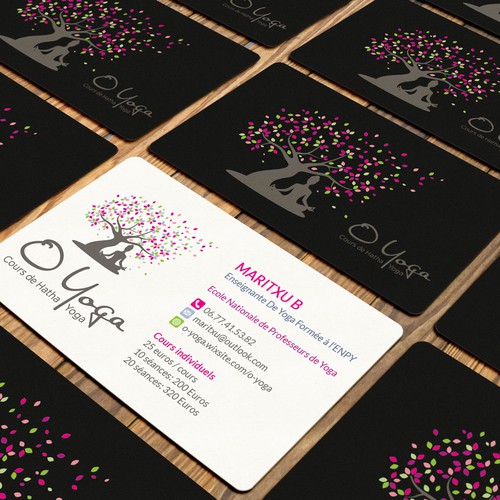 Carte de visite O Yoga | Business card contest