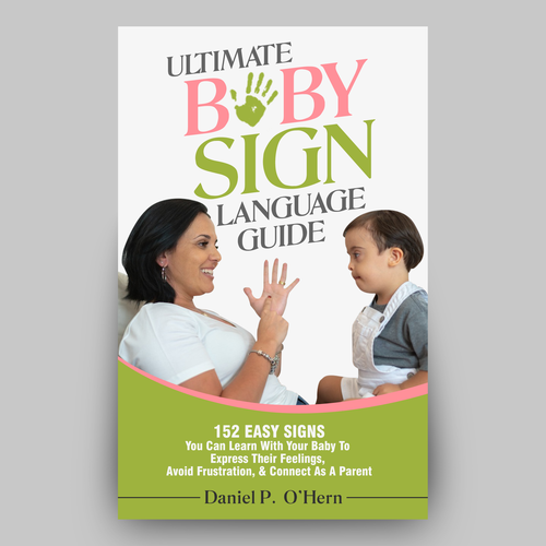 Baby Sign Language for Parents ebook cover Design by Hisna