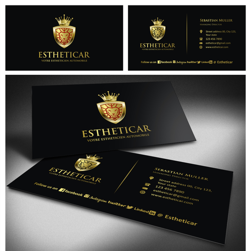 Créér un logo qui représente l'esthétique de la voiture. Design by Kaleya