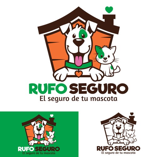 Logo for pet insurance company Design by Ñañel