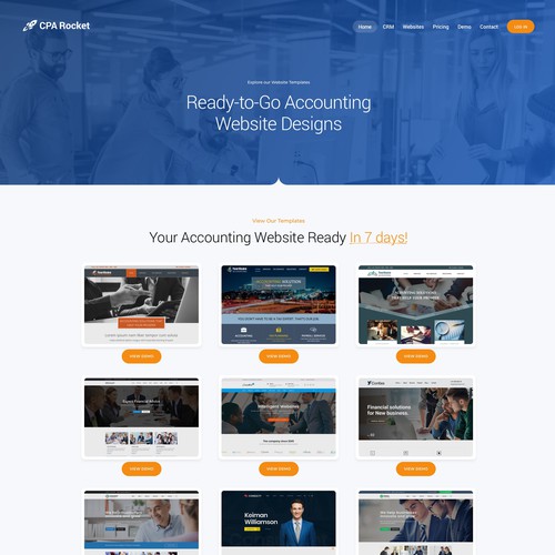 Website Design for our Accounting CRM Software Design by keilaMaria