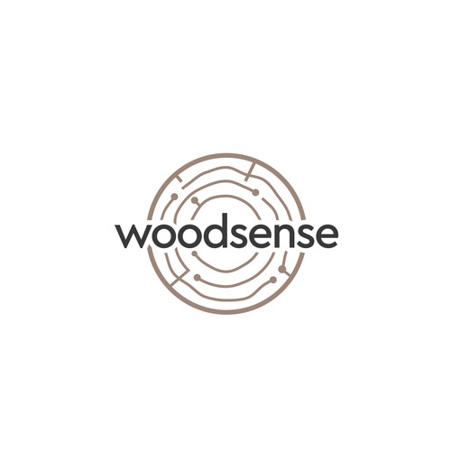 Sustainable tech logo needed for an IoT company working with wood construction Design by Lyna™