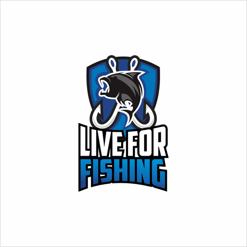 Design Logo design for fishing website por zarzar