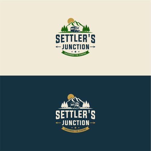 Logo Design for Settler's Junction RV Resort Design by nurmaelani