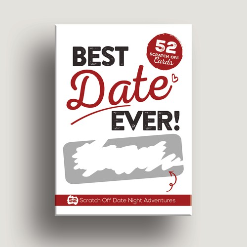 create a fun and eye-catching design for our date night idea box. Design by intanamir