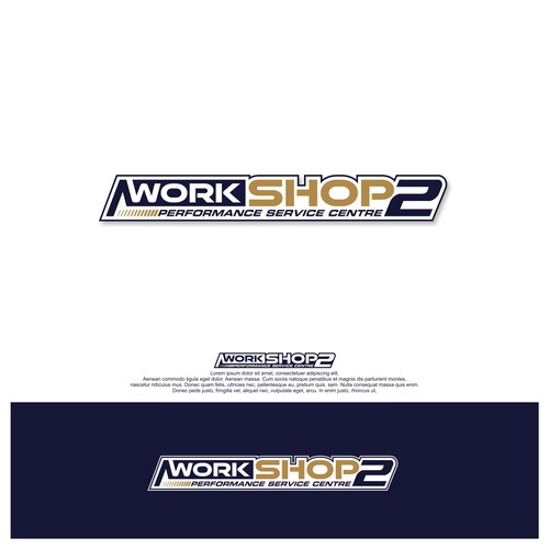 Prestige Trusted Logo for high end garage that's partnered with another brand Diseño de the.yellowmortar