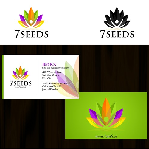 Logo And Business Card For 7 Seeds Logo Business Card Contest 99designs