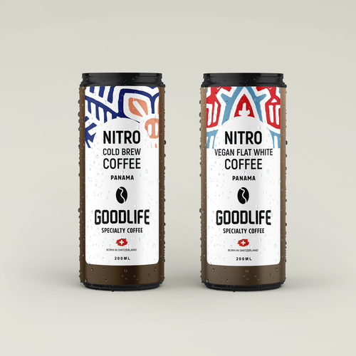 Design an exciting new coffee beverage label for launch in Switzerland Design by Daniela❧M