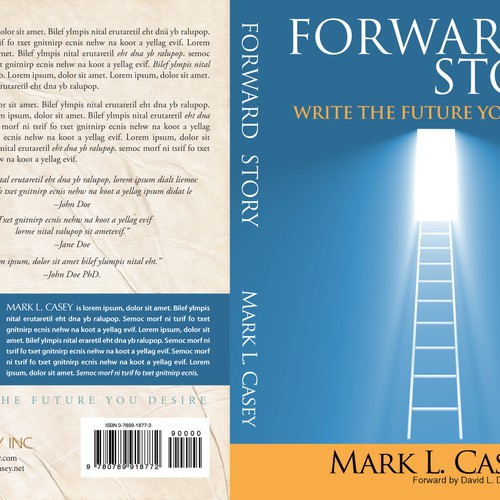 Create an awesome book cover for the new book Forward Story Design von ReLiDesign