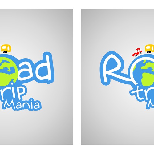 Design a logo for RoadTripMania.com Réalisé par ameART