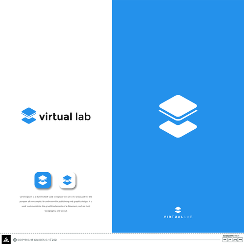 Logo needed for Virtual Lab, an Augmented Reality Studio Design by Gilidesigns™