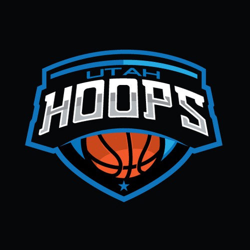 Design Hipster Logo for Basketball Club Diseño de JK Graphix