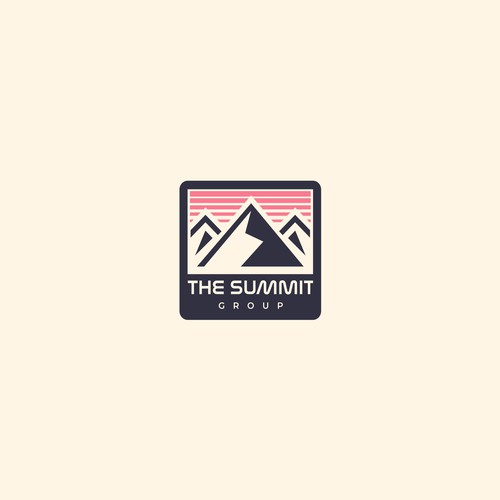 The Summit Group - A logo for the company and professional athletes Design by Vic People Studio