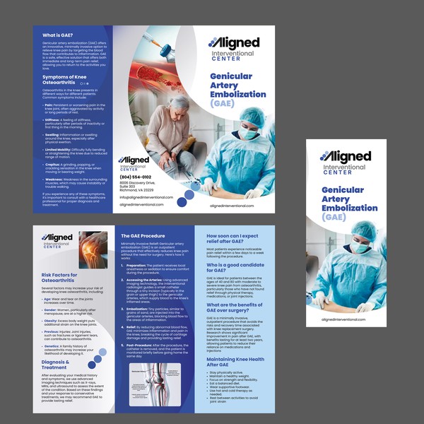 Genicular Artery Embolization (GAE) BROCHURE