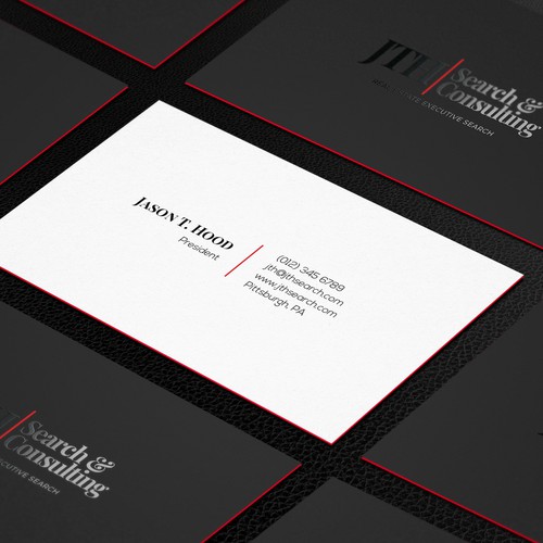 Design Business Card Design for Executive Search Firm por CilioLab✦