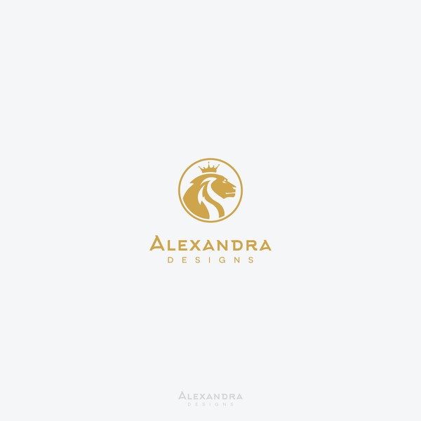 Logo concept for "Alexandra Designs"