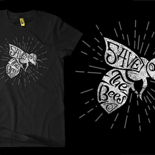 Create a "Save the Bees" Illustration Design by REVOLTZ Studio