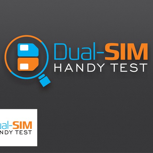 1 fresh logo for a website reviewing 2-SIM smartphones Design by XarXi