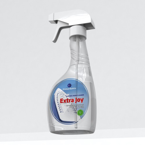 Design a capturing & informative label for a quirky cleaning product. Design by Coshe®