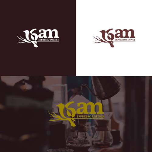 Design an enticing logo for 6 A.M. Espresso Lounge Design by VectoruX