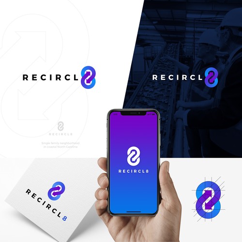 Recycling Company Logo Design Design by Ikonia-studio