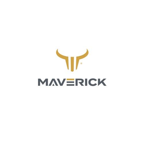 Need a modern abstract bull and M logo for our concrete construction company named Maverick. Design by Shihab's™