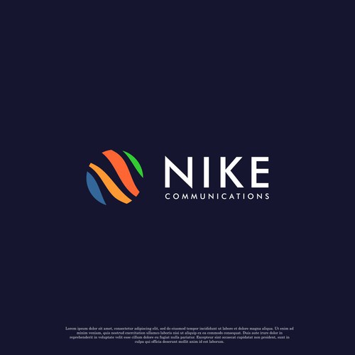 Nike Communications Logo Contest Design by ernamanis