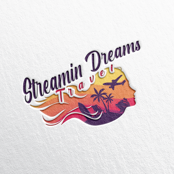 Design by pop.design titled "Streamin Dreams Travel"