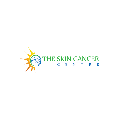 The Skin Cancer Centre logo design and trade wall. Logo & business
