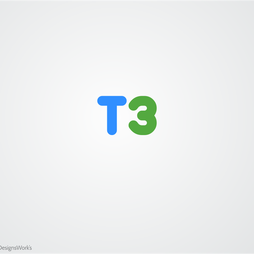 T3 - Logo for Mobile Phone Company Design by Dodone