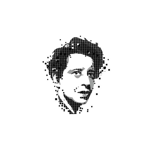 Hannah Arendt illustriert Ontwerp door micilijana