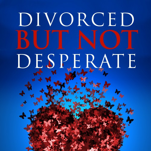 book or magazine cover for Divorced But Not Desperate Design by pixeLwurx