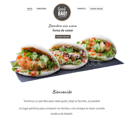Web page design contest entry by Toud 7
