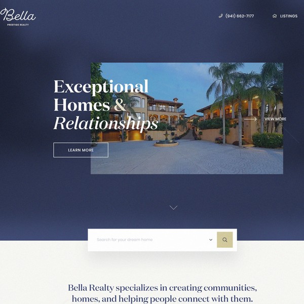Realty web design