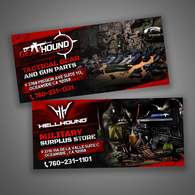 Military/Tactical Store Flyer Design Postcard, flyer or print contest