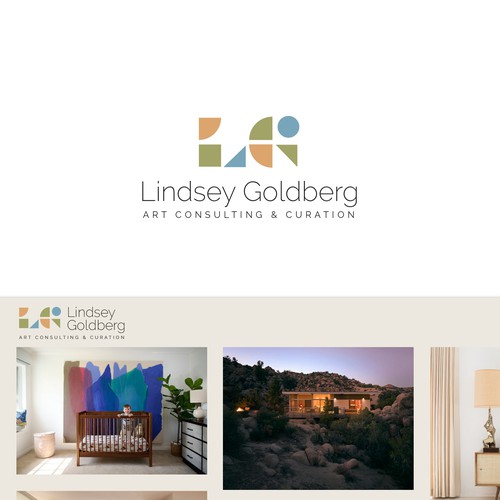 Organic logo for an Art Consultant specializing in Contemporary Art! Design by alediba