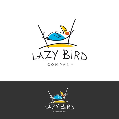 Design di Design a simple but yet powerful logo for "Lazy Bird Company” di trumpdesign