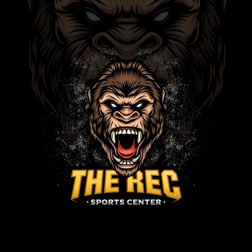 Logo for “The Rec” (short for Recreational center) Diseño de Orn DESIGN