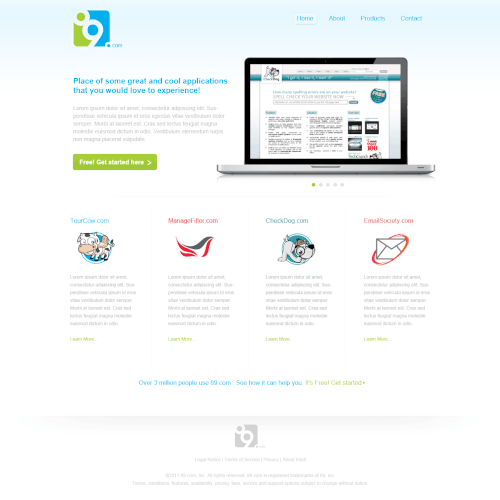New website design wanted for 89n Diseño de gfxpartner